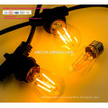 SL-51 Waterproof 15M 15 sockets String Lighting Commercial Grade E26 E27 Holiday LED String Light